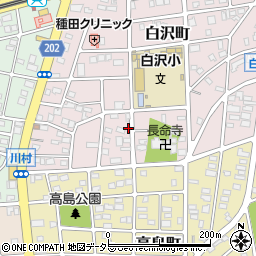 愛知県名古屋市守山区白沢町333周辺の地図