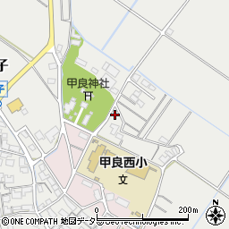 滋賀県犬上郡甲良町尼子2-3周辺の地図