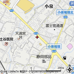 やきとり家 すみれ 富士宮店周辺の地図