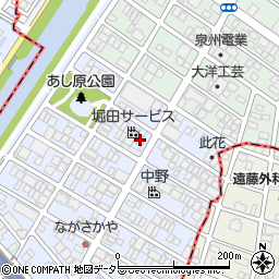 愛知県名古屋市西区あし原町172周辺の地図
