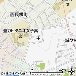 愛知県瀬戸市城ケ根町47-276周辺の地図