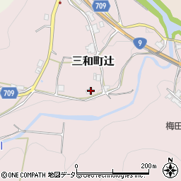 京都府福知山市三和町辻52周辺の地図