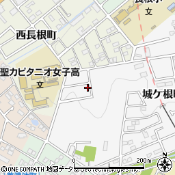 愛知県瀬戸市城ケ根町47-274周辺の地図