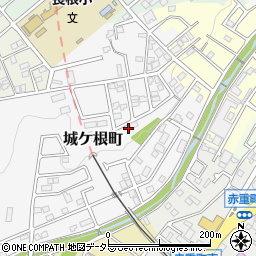 愛知県瀬戸市城ケ根町47-182周辺の地図