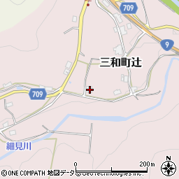 京都府福知山市三和町辻61周辺の地図