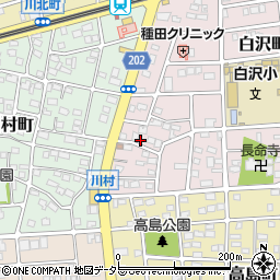 愛知県名古屋市守山区白沢町203周辺の地図