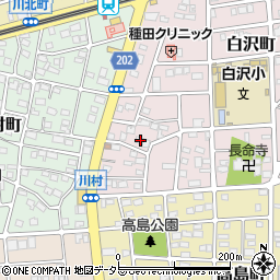 愛知県名古屋市守山区白沢町225周辺の地図