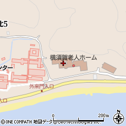 横須賀老人ホーム周辺の地図