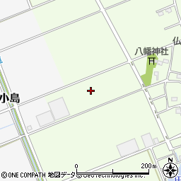 岐阜県海津市海津町東小島周辺の地図