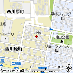 愛知県名古屋市守山区西川原町250周辺の地図