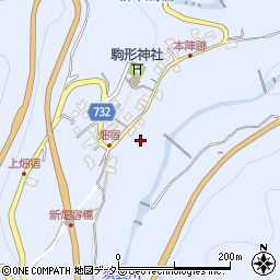 神奈川県足柄下郡箱根町畑宿周辺の地図