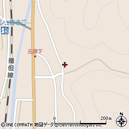 兵庫県朝来市岩津185周辺の地図
