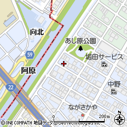 愛知県名古屋市西区あし原町315周辺の地図
