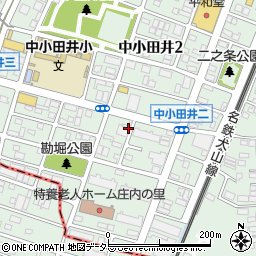 月島食品工業名古屋営業所周辺の地図