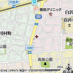 愛知県名古屋市守山区白沢町202周辺の地図