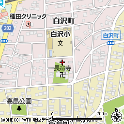 愛知県名古屋市守山区白沢町316周辺の地図