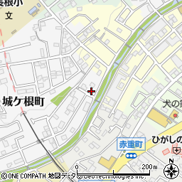 愛知県瀬戸市城ケ根町47-180周辺の地図