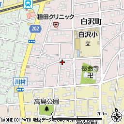 愛知県名古屋市守山区白沢町337周辺の地図