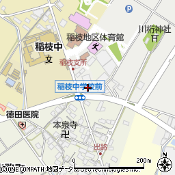滋賀県彦根市本庄町96-1周辺の地図