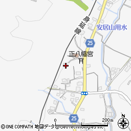 静岡県富士宮市安居山597周辺の地図