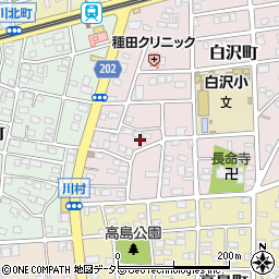 愛知県名古屋市守山区白沢町226周辺の地図