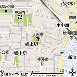 大吉寺周辺の地図