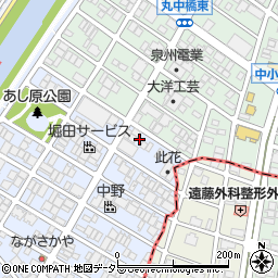 愛知県名古屋市西区あし原町151周辺の地図