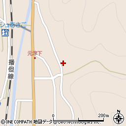 兵庫県朝来市岩津186周辺の地図