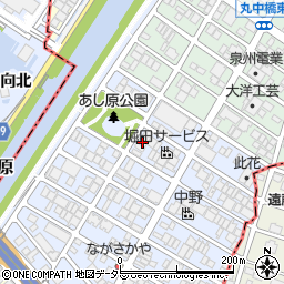 愛知県名古屋市西区あし原町166周辺の地図
