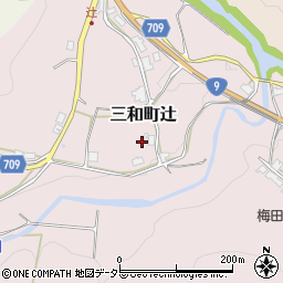 京都府福知山市三和町辻25周辺の地図