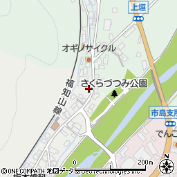兵庫県丹波市市島町市島421周辺の地図