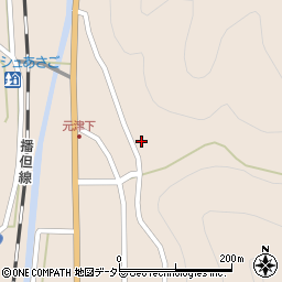 兵庫県朝来市岩津187周辺の地図