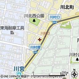 うなぎ川本周辺の地図