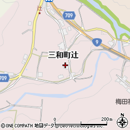 京都府福知山市三和町辻25-2周辺の地図