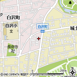 愛知県名古屋市守山区白沢町293周辺の地図
