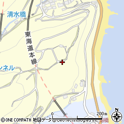 神奈川県小田原市米神592周辺の地図