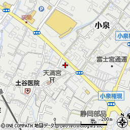 富士宮信用金庫富士根支店周辺の地図