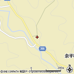 愛知県豊田市余平町本郷周辺の地図
