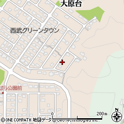 千葉県いすみ市大原台122-2周辺の地図