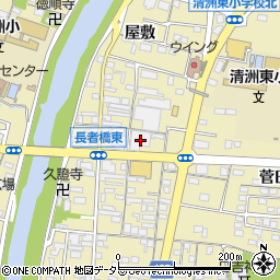 清洲桜醸造周辺の地図