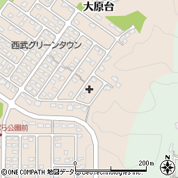 千葉県いすみ市大原台122周辺の地図