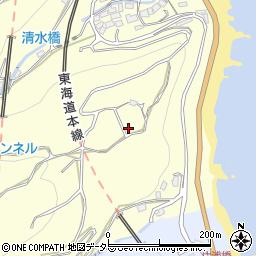 神奈川県小田原市米神530-2周辺の地図