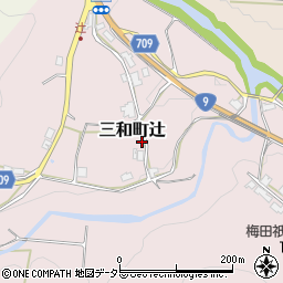 京都府福知山市三和町辻26周辺の地図
