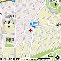愛知県名古屋市守山区白沢町291周辺の地図