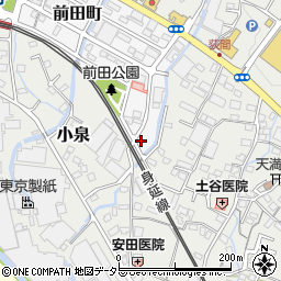 静岡県富士宮市前田町152周辺の地図