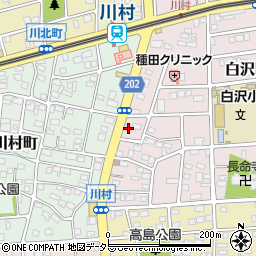 愛知県名古屋市守山区白沢町198周辺の地図