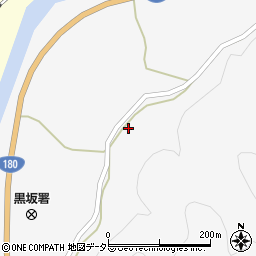 鳥取県日野郡日野町下菅156周辺の地図