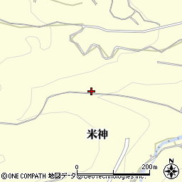 神奈川県小田原市米神726周辺の地図