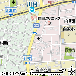 愛知県名古屋市守山区白沢町204周辺の地図