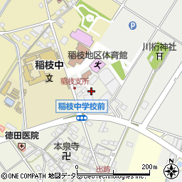 滋賀県彦根市本庄町57周辺の地図